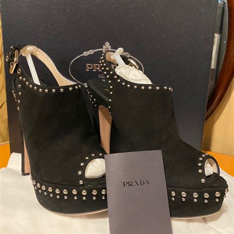 prada calzature donna boots|prada calzature donna camoscio.